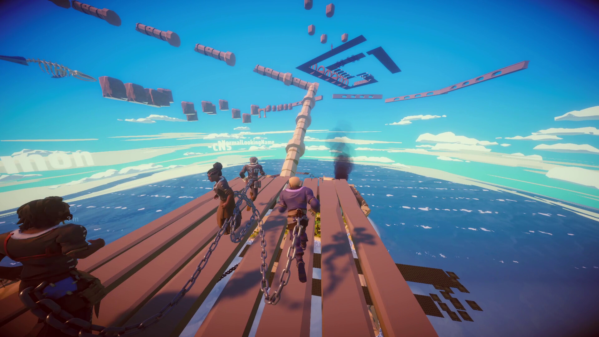 Chained Parkour Together