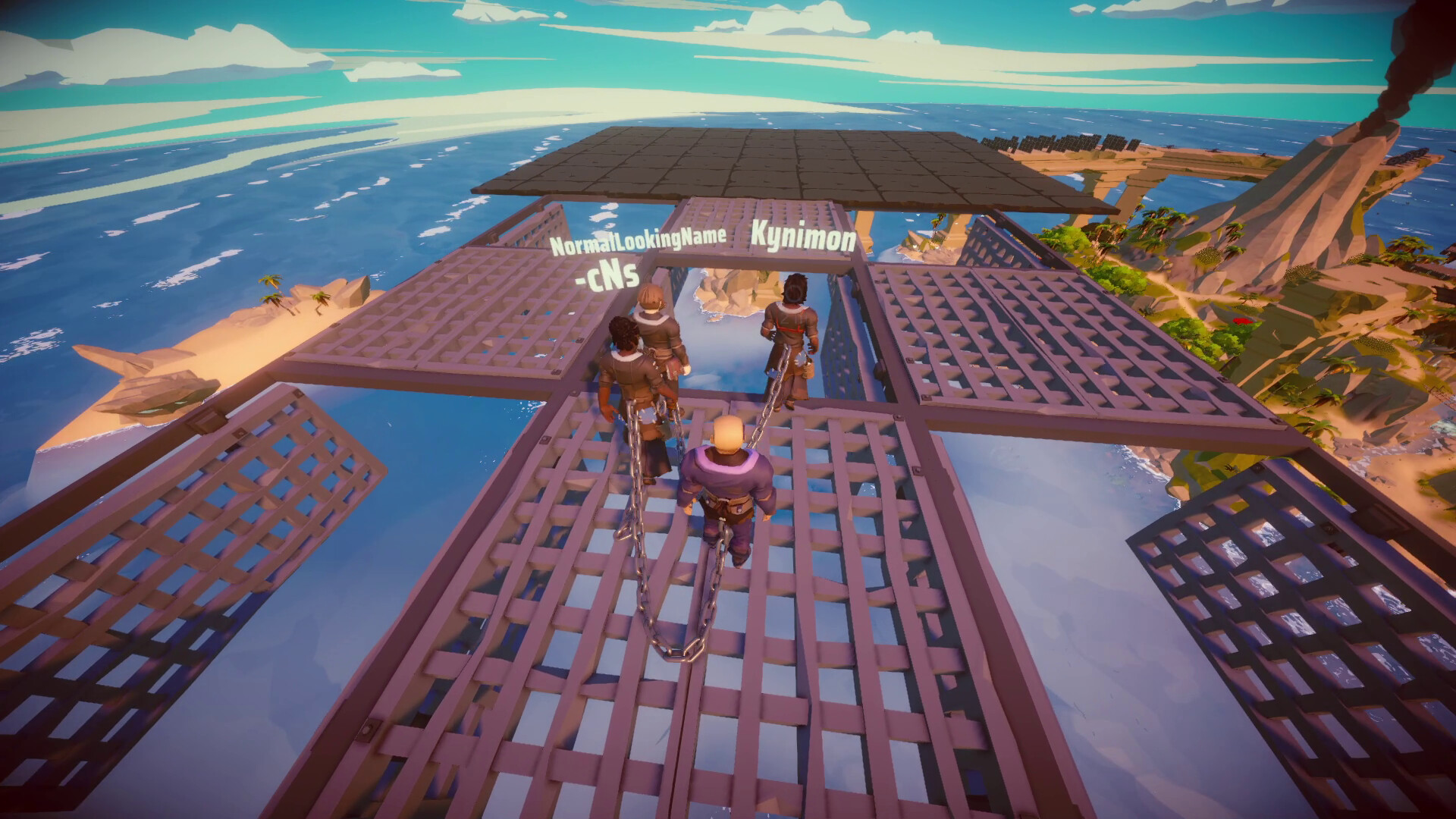 Chained Parkour Together