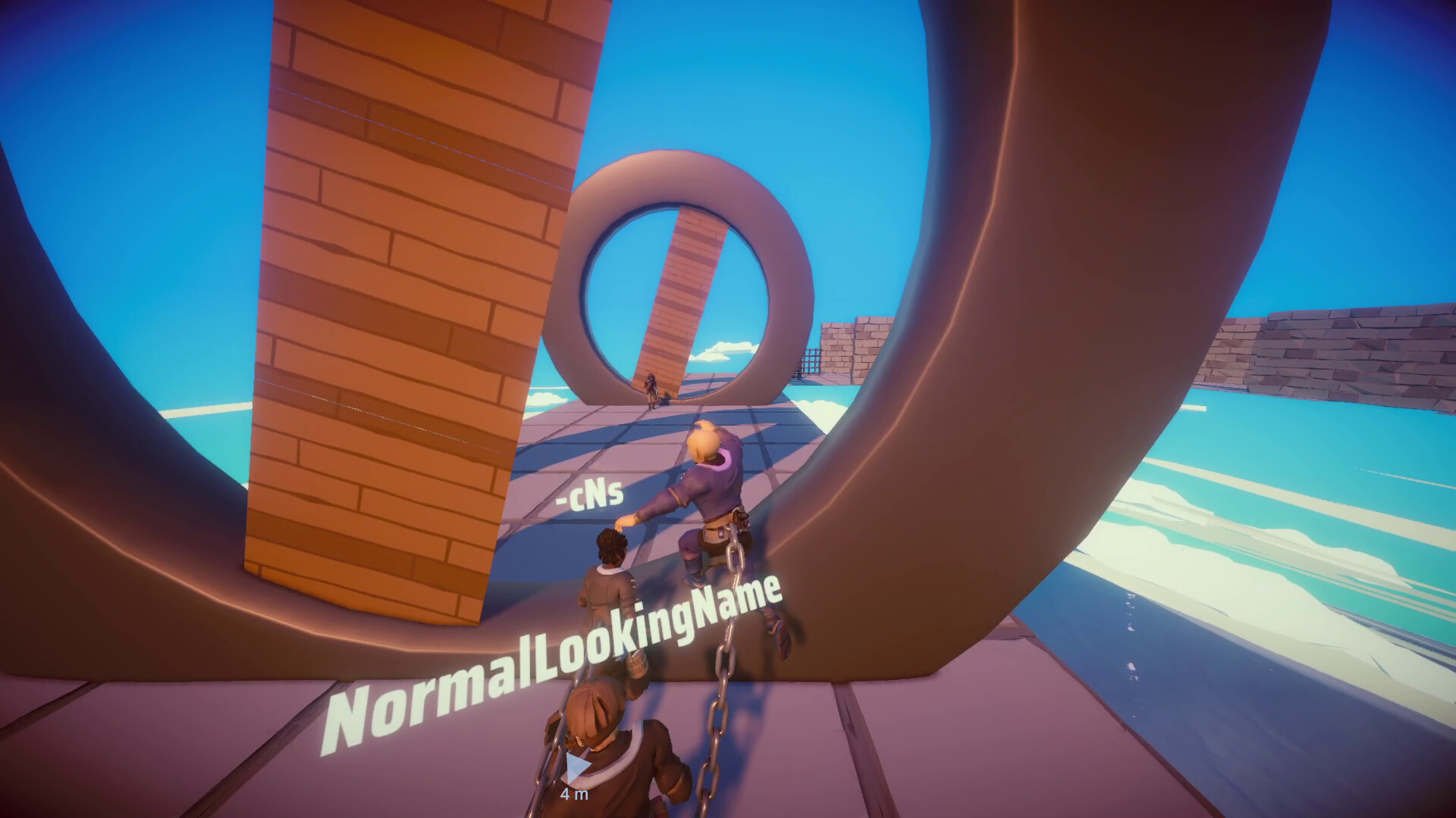 Chained Parkour Together