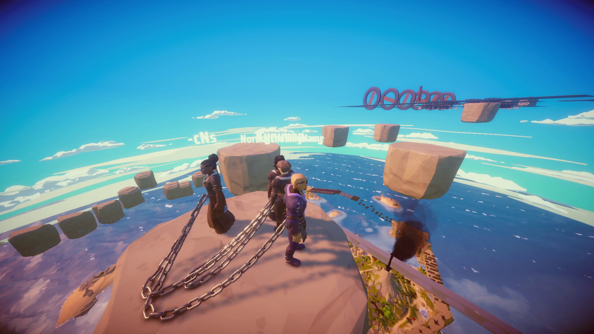 Chained Parkour Together