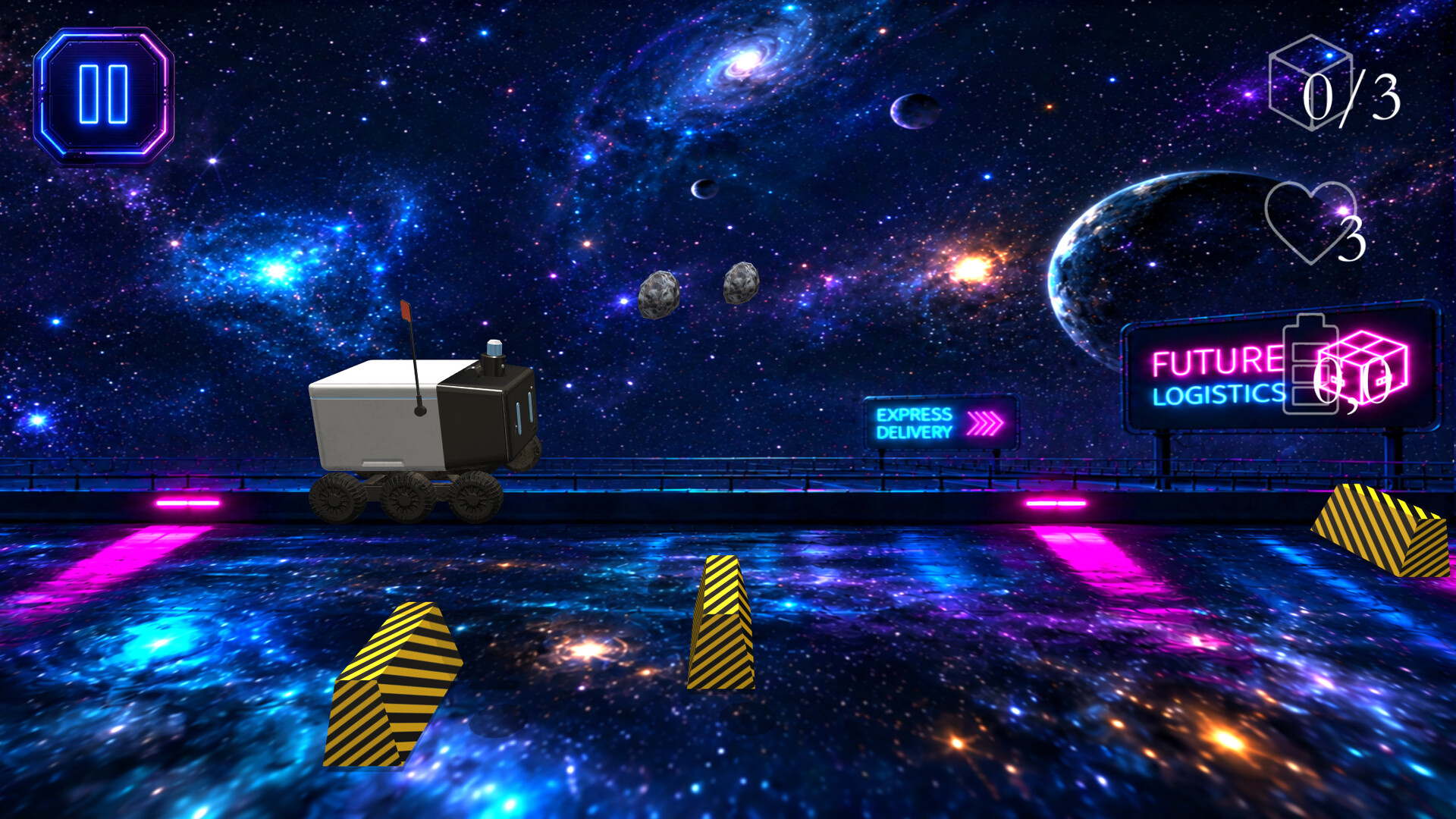 Robot City: Delivery игра