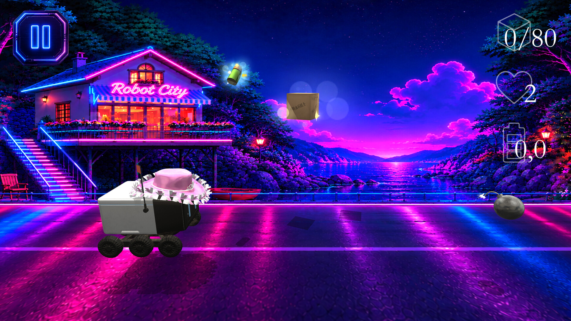 Robot City: Delivery игра