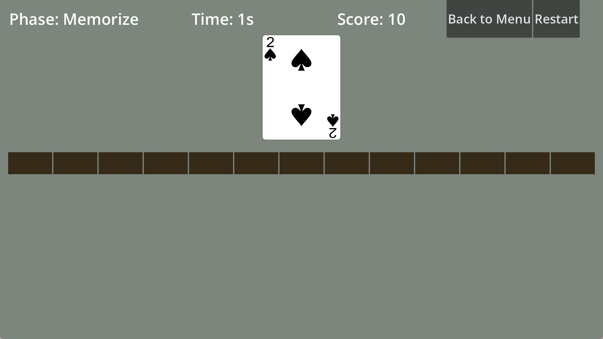Wait, Cards I Memorized? игра