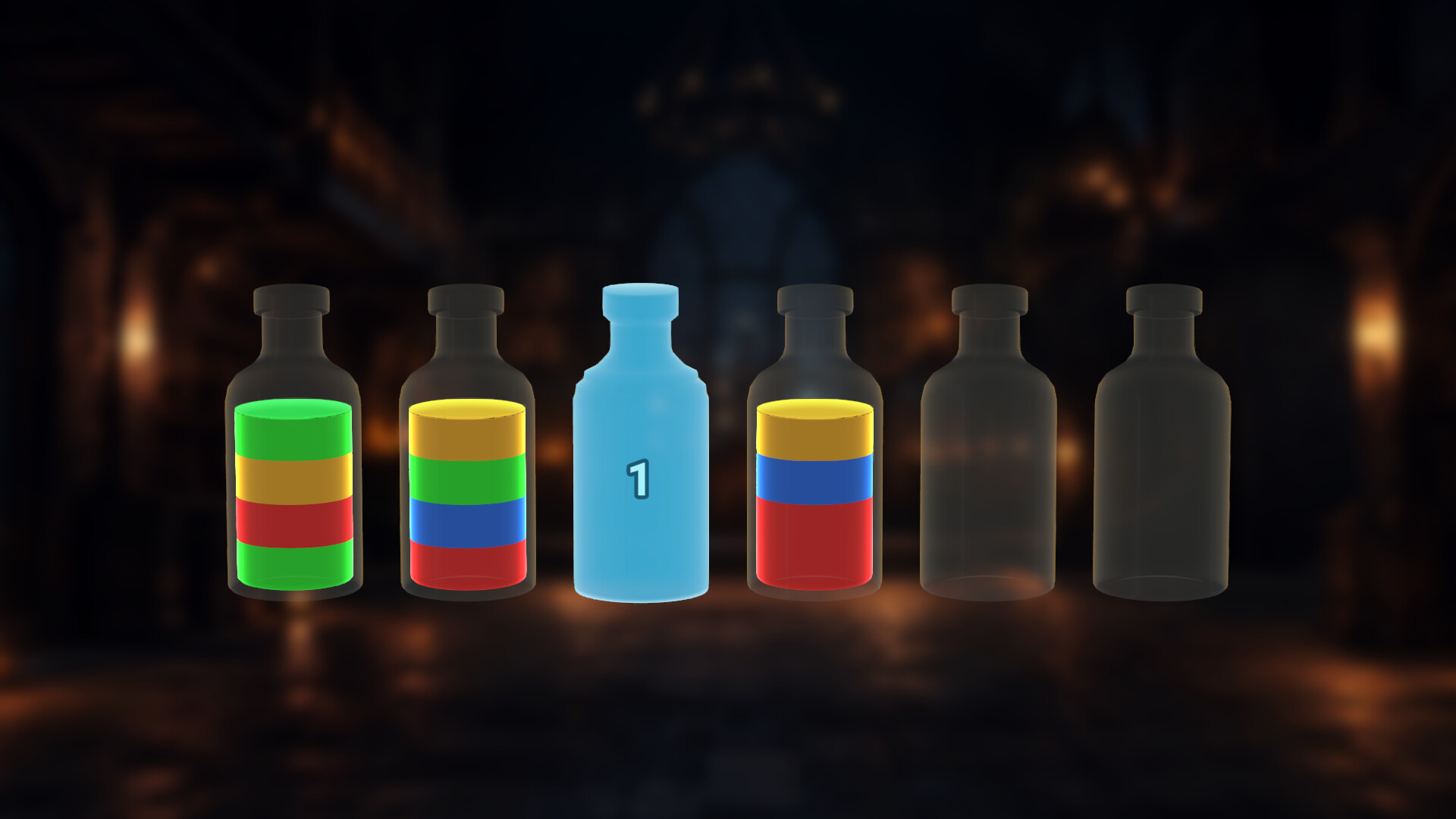 Water Sort:Alchemy скриншоты