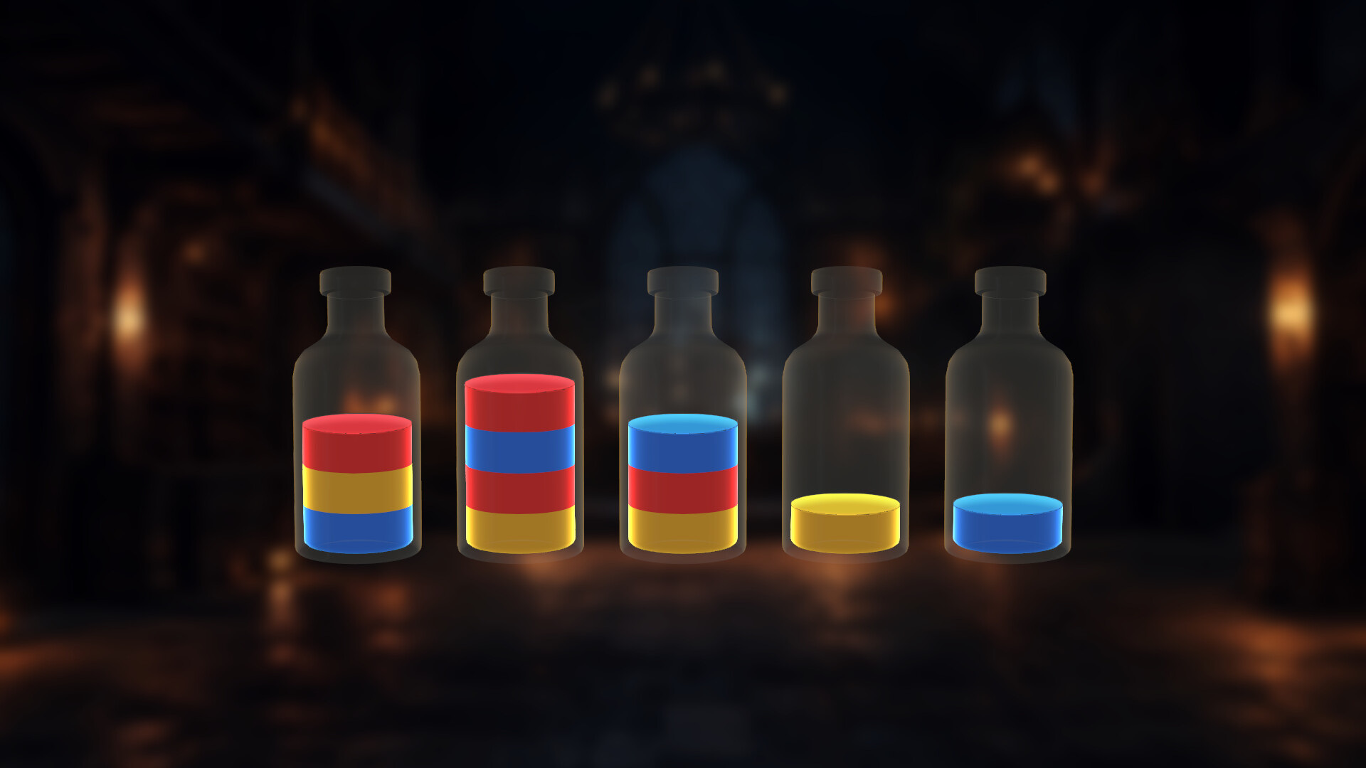 Water Sort:Alchemy скриншоты