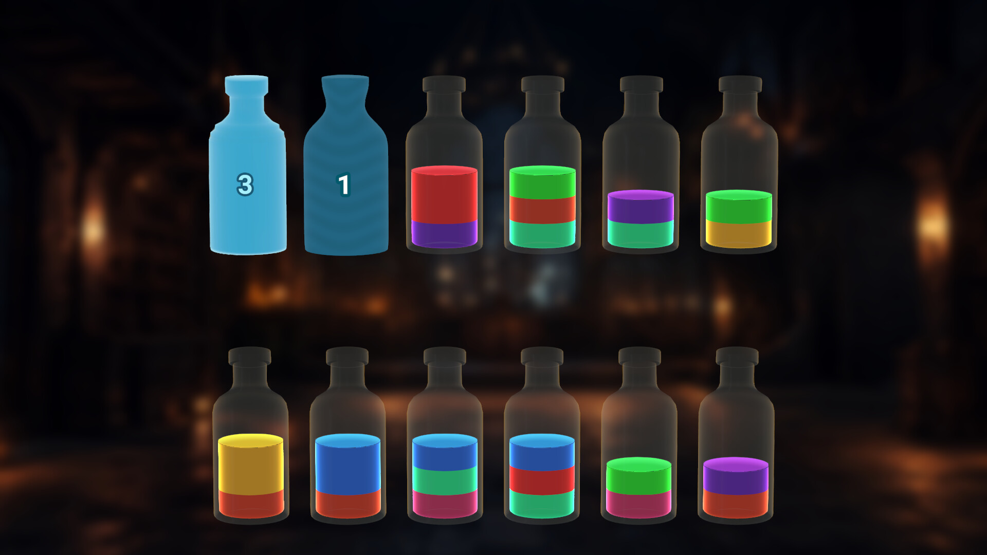 Water Sort:Alchemy скриншоты