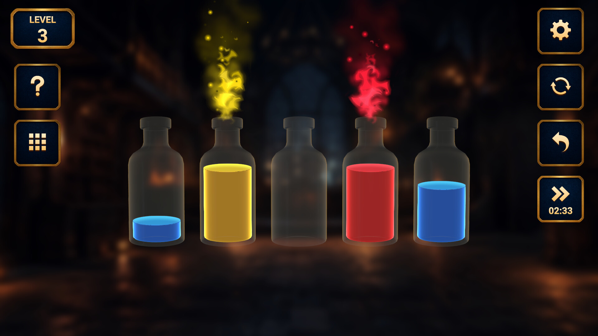 Water Sort:Alchemy скриншоты