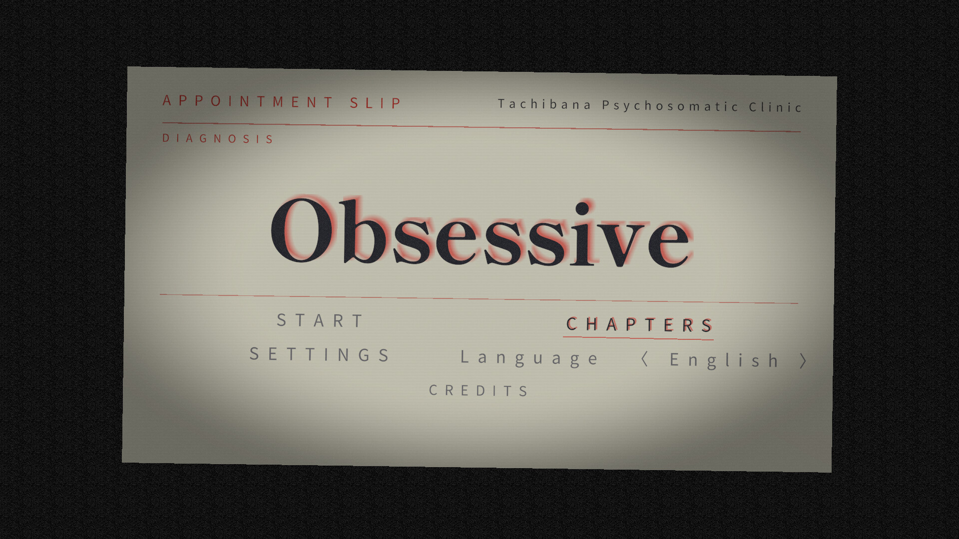 Obsessive