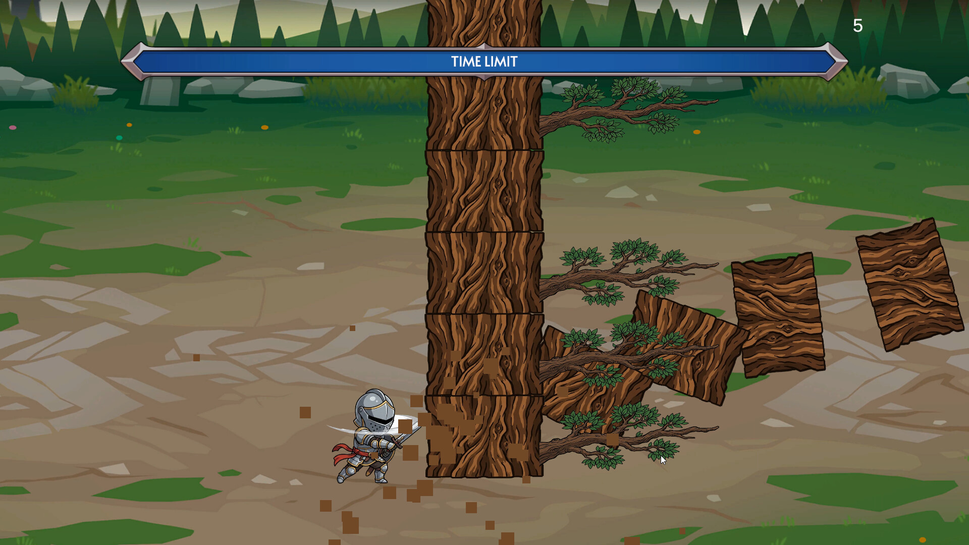 Timber Knight скриншоты