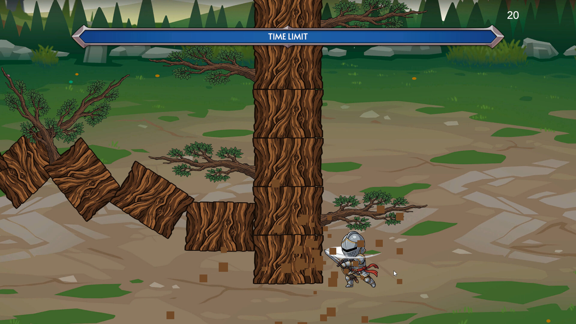 Timber Knight игра