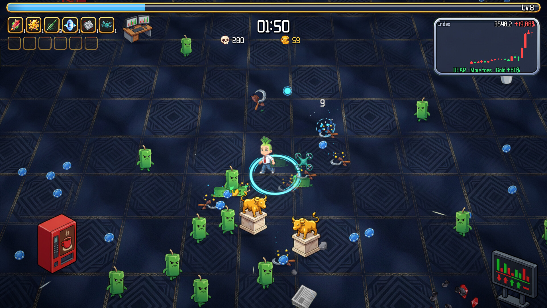 Leek Survivors скриншоты