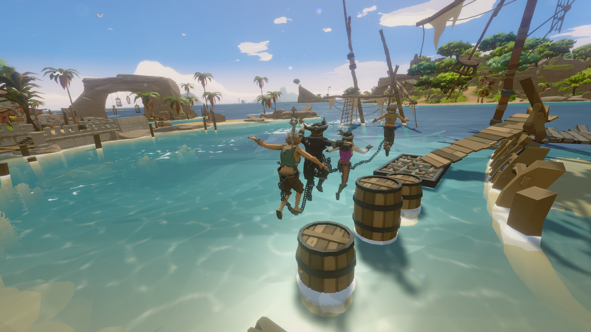 Chained Pirates Together скриншоты