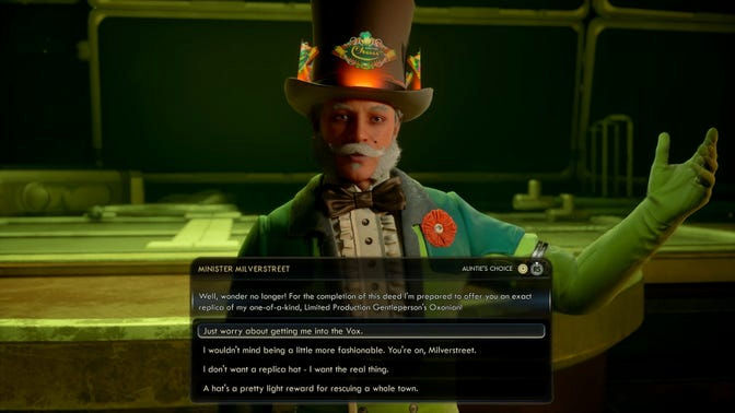 The Outer Worlds 2. Дополнительные задания