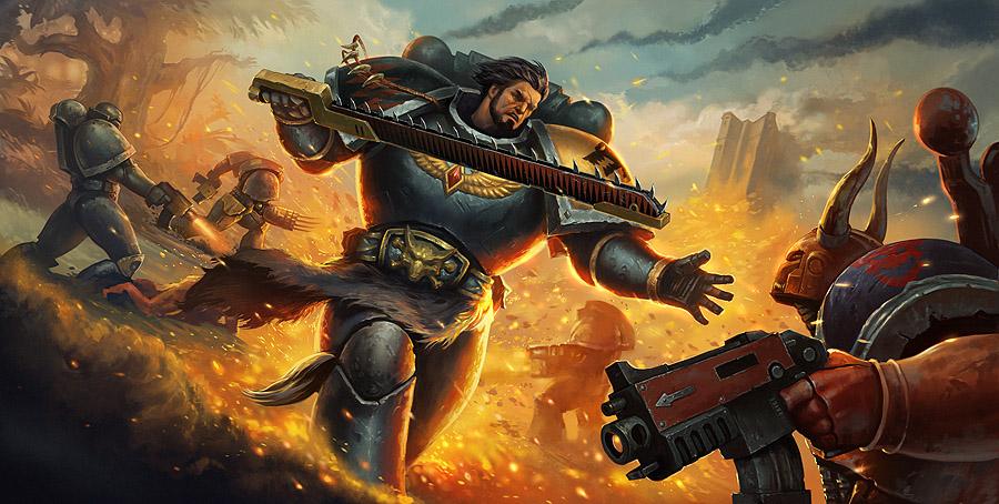 Warhammer 40,000: Space Wolf трейлер игры