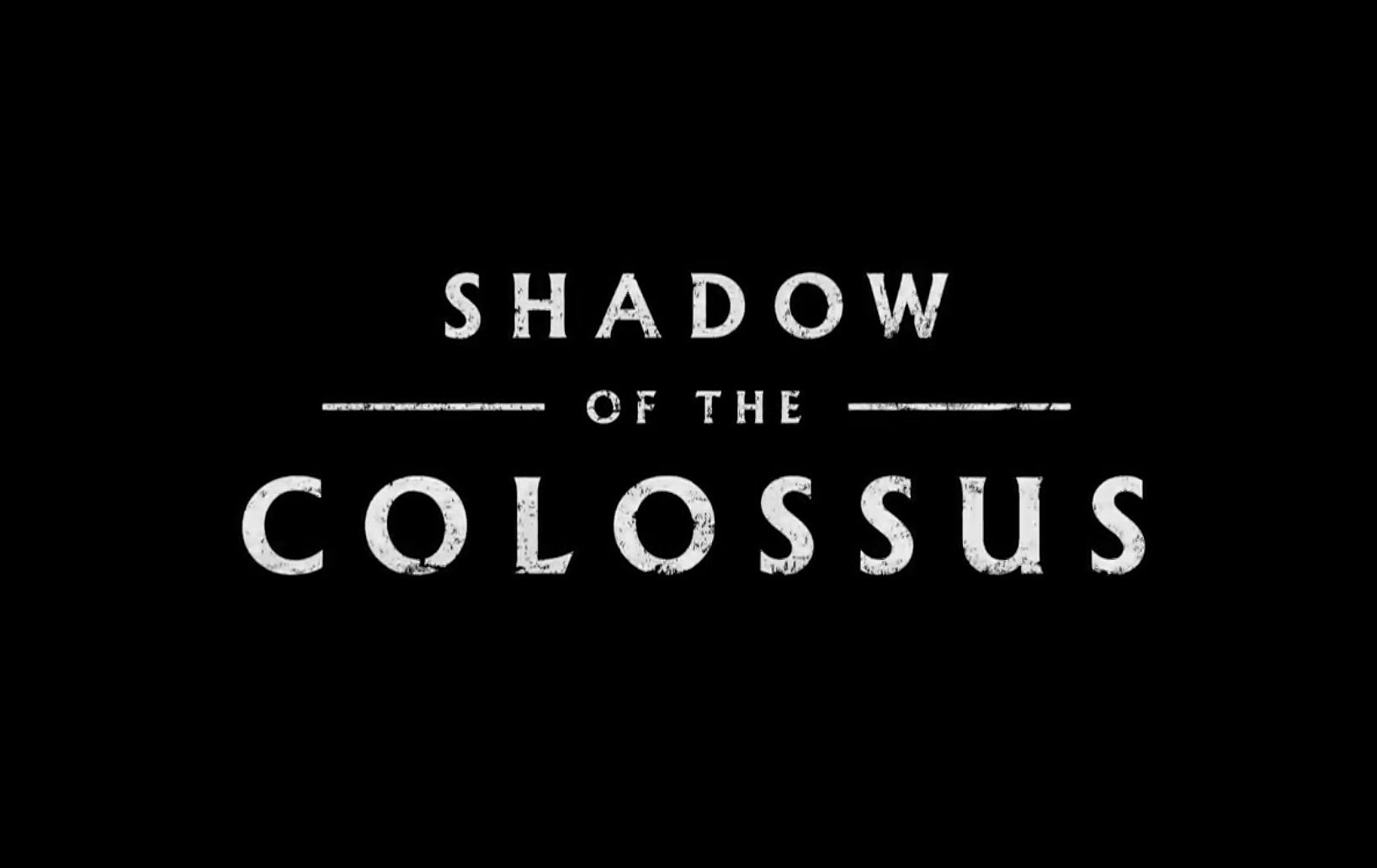 Shadow of the Colossus (2018) трейлер игры