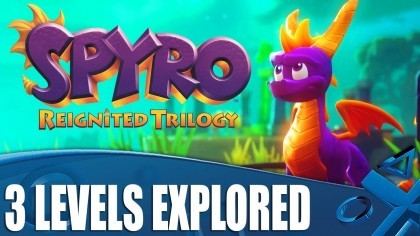 Геймплей - Spyro Reignited Trilogy – Демонстрация прохождения уровней (Новый геймплей)