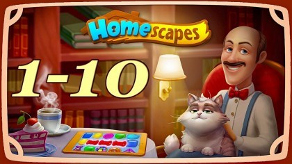 как пройти Homescapes видео