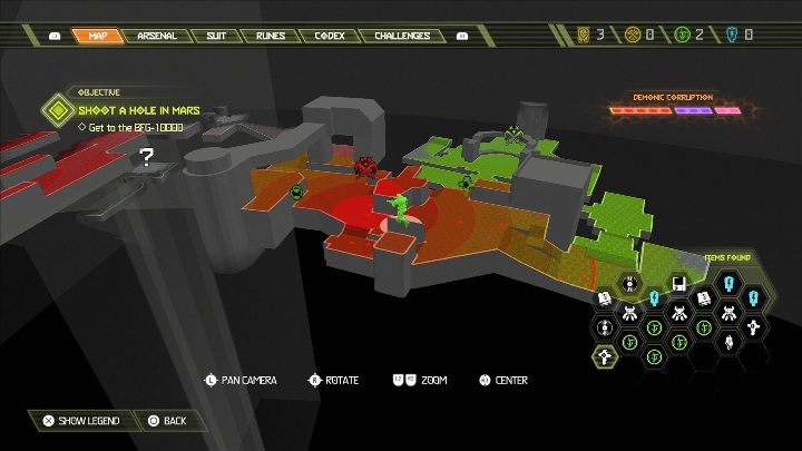 секреты Doom Eternal Ядро марса