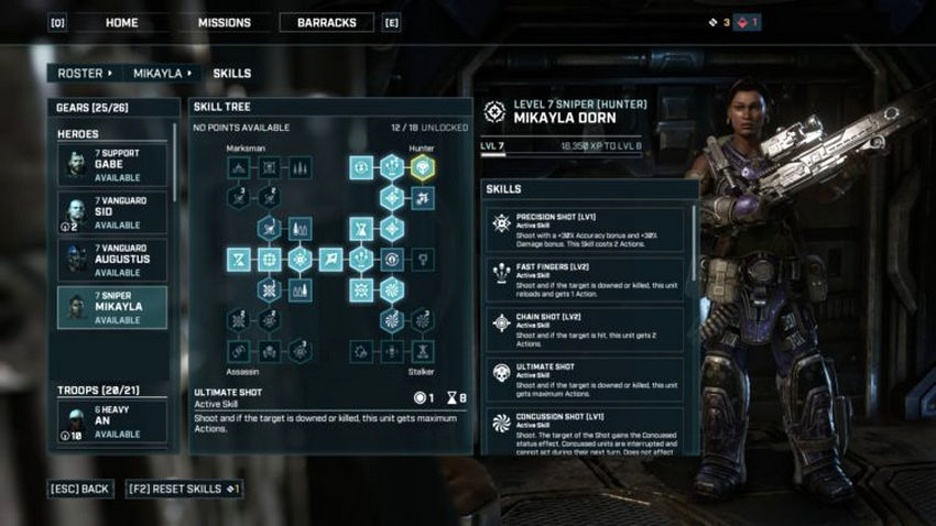 советы по прохождению Gears Tactics