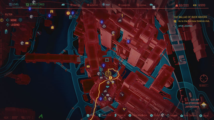 прохождение Район Вестбрук Cyberpunk 2077