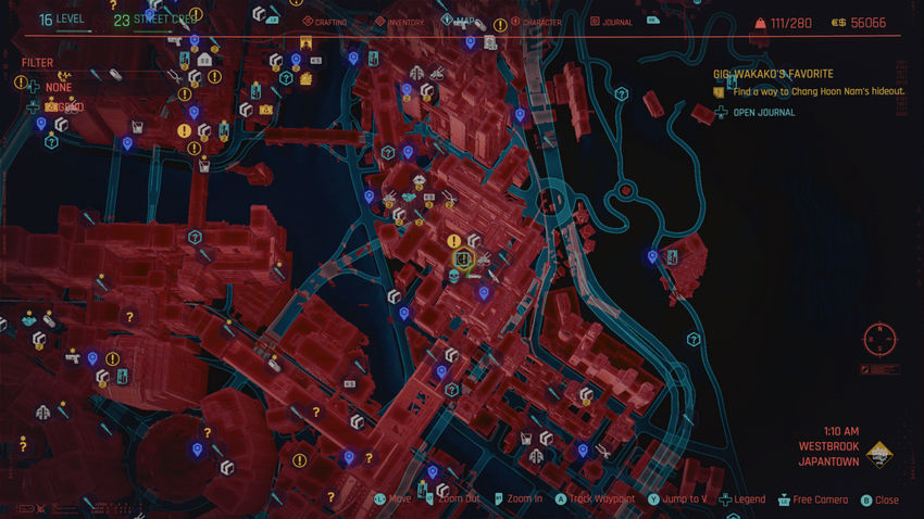 прохождение Район Вестбрук Cyberpunk 2077