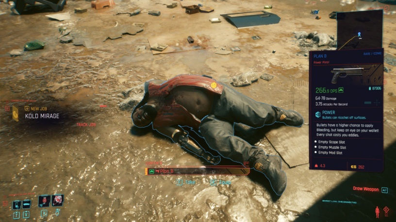 легендарное и культовое оружие Cyberpunk 2077