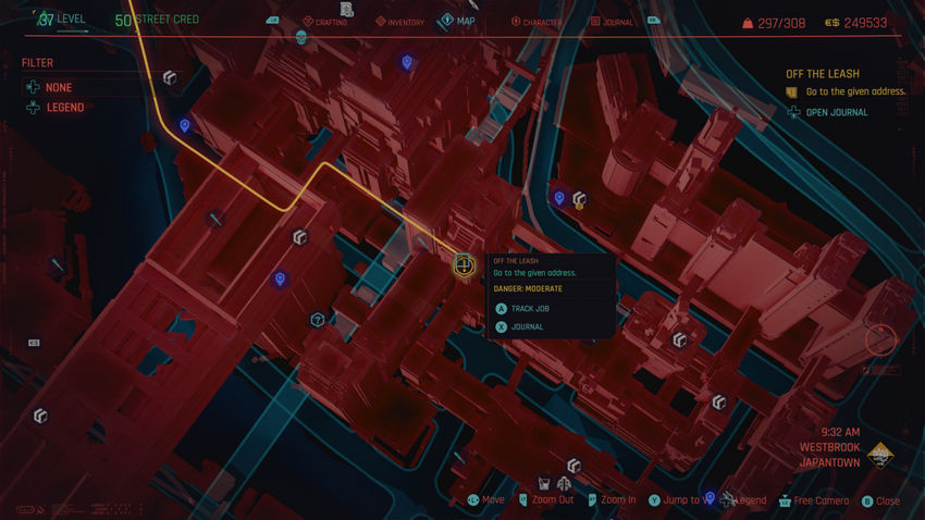 прохождение Район Вестбрук Cyberpunk 2077