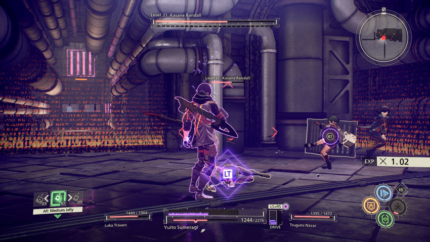 прохождение Scarlet Nexus