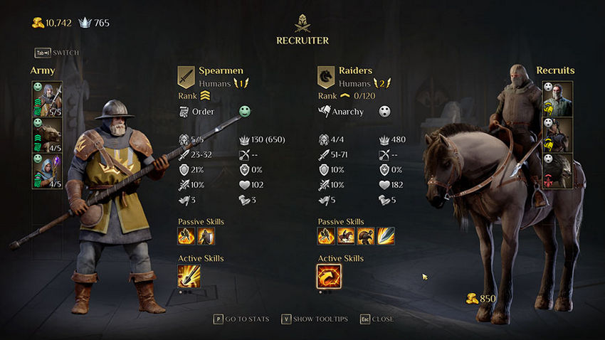 юниты King's Bounty 2