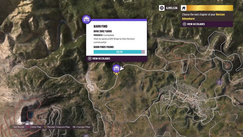 где найти все машины Forza Horizon 5