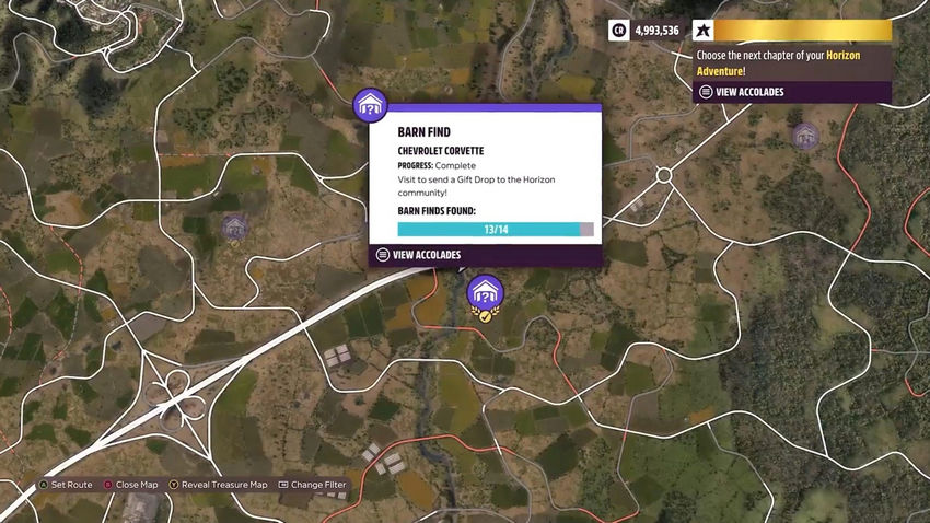 где найти все машины Forza Horizon 5