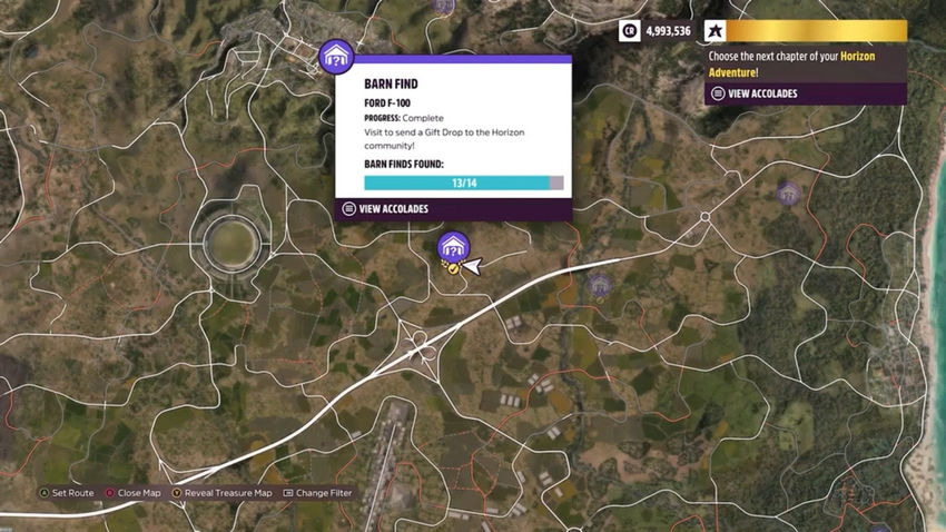 где найти все машины Forza Horizon 5