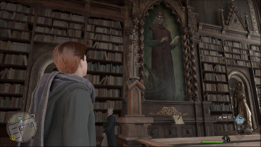 страницы полевого руководства Hogwarts Legacy Ревелио