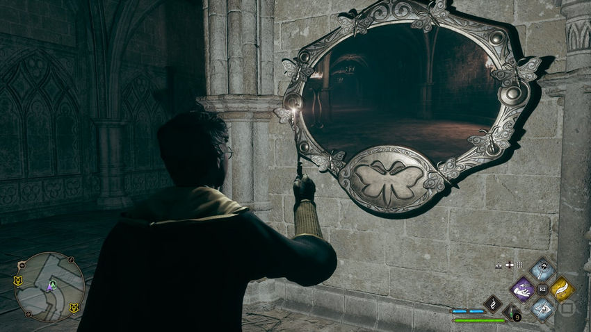 страницы полевого руководства Hogwarts Legacy Люмос