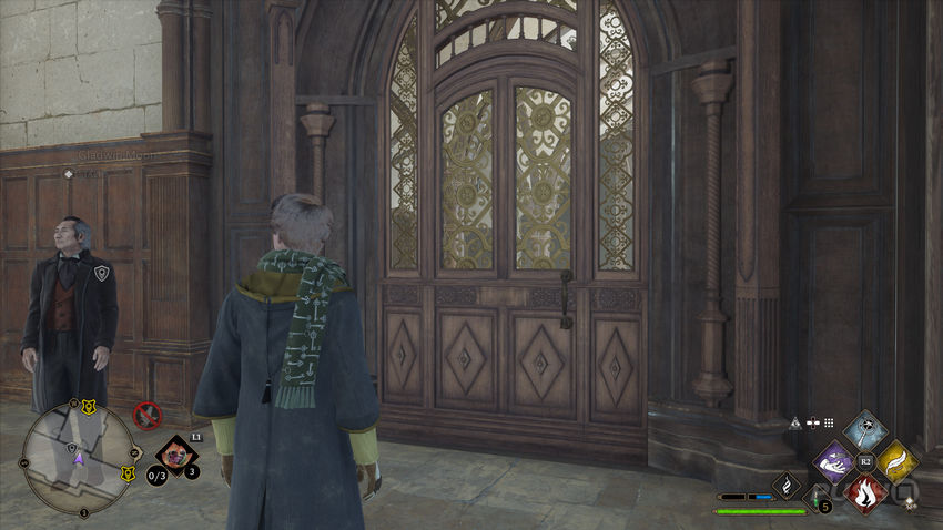 страницы полевого руководства Hogwarts Legacy Акцио