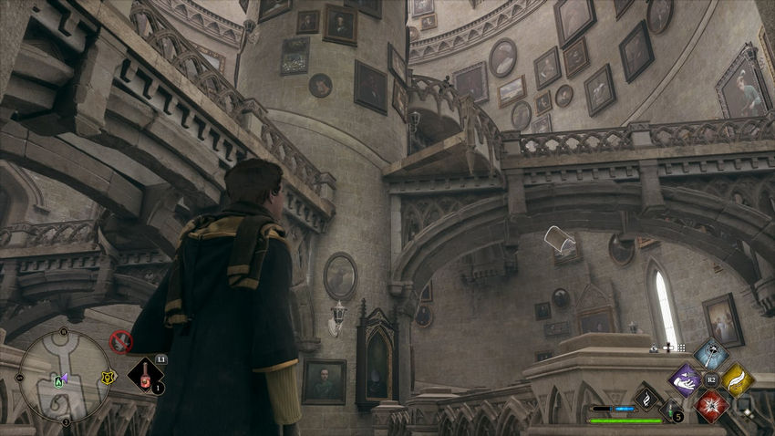страницы полевого руководства Hogwarts Legacy Акцио
