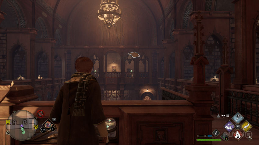 страницы полевого руководства Hogwarts Legacy Акцио