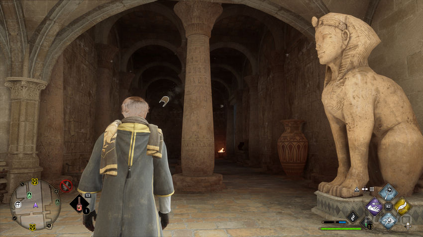 страницы полевого руководства Hogwarts Legacy Акцио