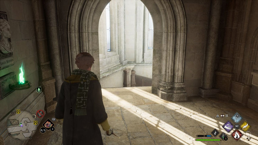 страницы полевого руководства Hogwarts Legacy Левиозо