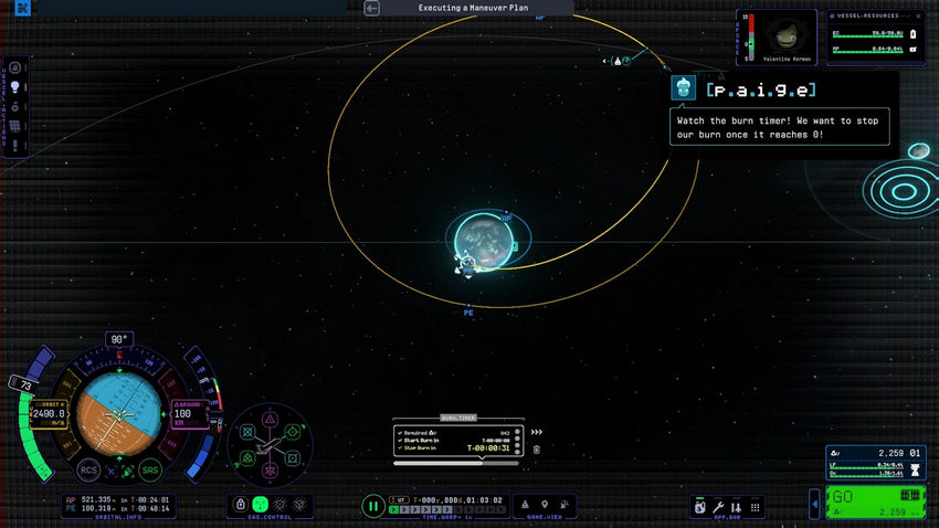 план маневра Kerbal Space Program 2