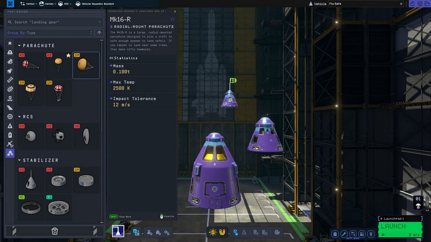 приземление Kerbal Space Program 2