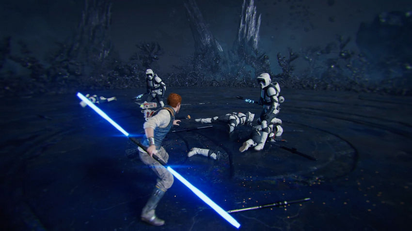 стойки светового меча Star Wars Jedi: Survivor