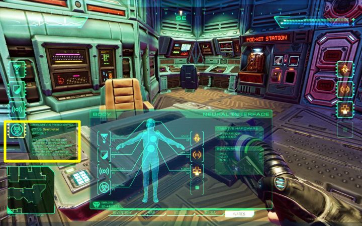 System Shock Remake. Радиация