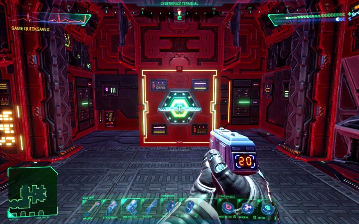 System Shock Remake. Киберпространство