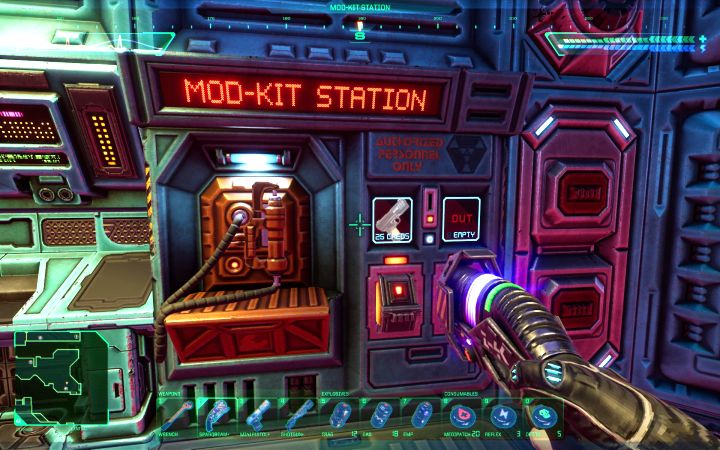 System Shock Remake. Модификации оружия