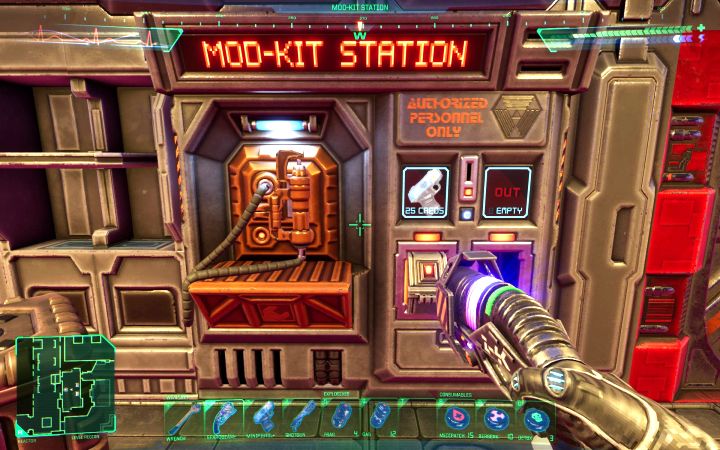 System Shock Remake. Модификации оружия