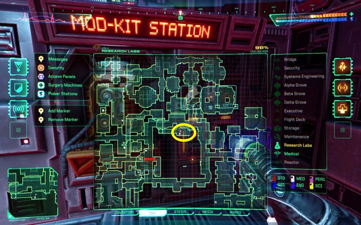 System Shock Remake. Модификации оружия