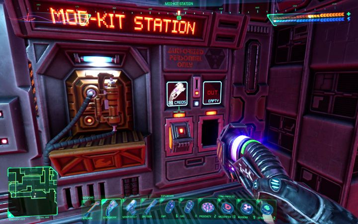 System Shock Remake. Модификации оружия