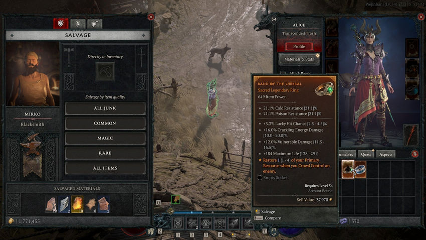 Diablo 4. Типы снаряжения