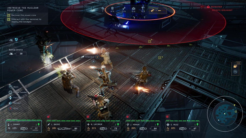 Aliens Dark Descent. Стресс